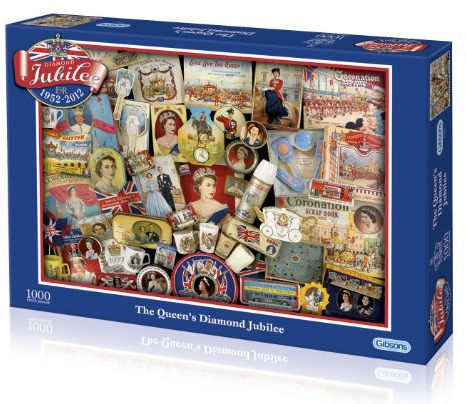 Gibsons The Queen Diamond Jubilee Puzzle (1000 Teile)