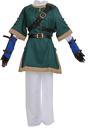 miccostumes Herren Kostüm Game Guard Cosplay Uniform Fullset Grün