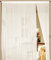 Kaikoon Fadenvorhang Vorhang Fadenstore Fadengardine 150 x 300 cm perlweiß Creme Neu