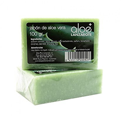 Aloe Plus Lanzarote. Aloe vera face care Soap 100g by Aloe Plus Lanzarote