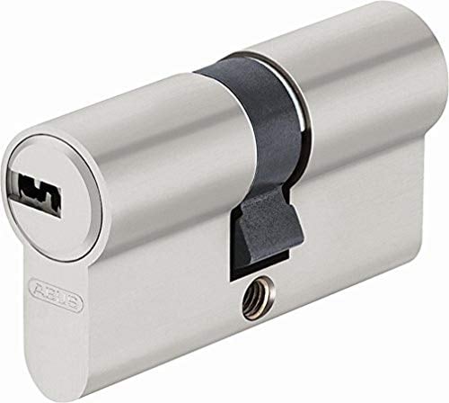 Abus EC-SNP Cylindre débrayable pour portes extérieures/entrées d'appartement 45 x 45 Nickelé Mat