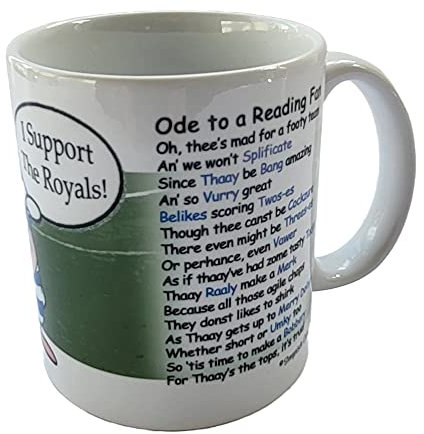 Impishodes Reading Football Supporter Ceramic 11oz Mug
