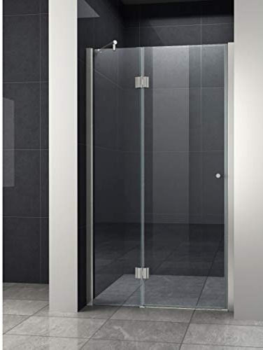 8 mm Nischentür CLOSE 160 x 195 cm/Nische Duschtür Duschkabine Dusche Duschwand