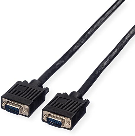 VALUE Cavo monitor VGA HD15 m/m nero 3m