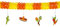 Boland 54402 - Girlande Fiesta, Länge 4 m, Mexiko, Girlande aus Papier, Hängedekoration, Dekoration, Mottoparty, Karneval, Geburtstag