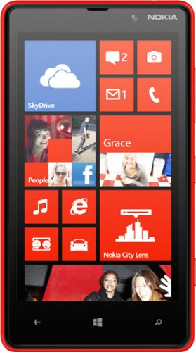 Nokia Lumia 820 Sim-free Windows Smartphone - Red