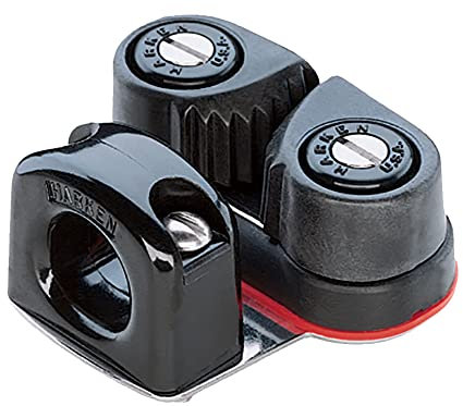 HARKEN Micro Standard Carbo-Cam Base mit Bullseye, Edelstahl, 85.0 g