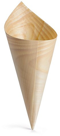 Tablecraft Small Disposable Serving Cone, Multi-Colour, 2 x 6-Inch 50 Per Pack