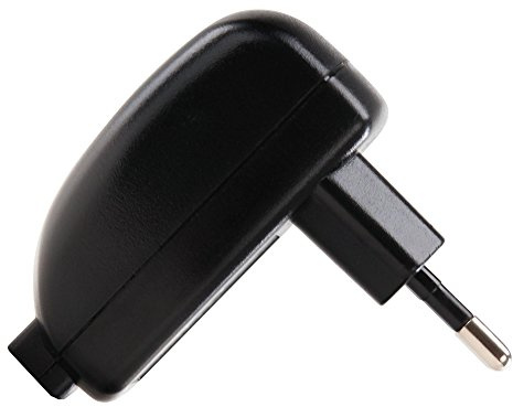 Showlite USB Netzteil 5V/DC, 1000mA, Eingang: 100-240V 50/60 Hz 0 | Für alle Geräte die per USB geladen werden können, Ausgang: 5V (5 Volt) 1000mA (1, 0 Ampere), Farbe: schwarz, Tablets