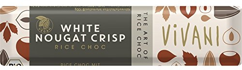 Vivani White Nougat Crisp - Rice Choc 35g X 10 (Pack of 10)