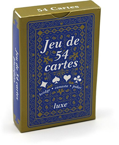 Cofalu Kim'Play - Jeu de carte - Jeu De 54 Cartes - Luxe