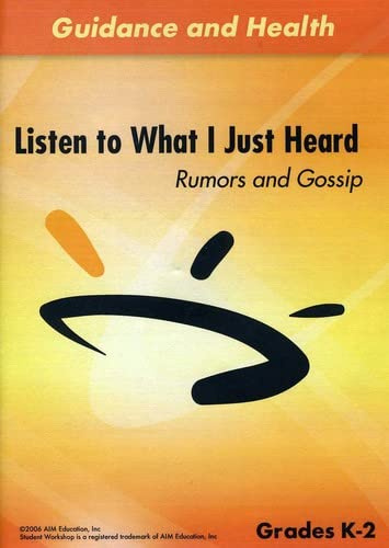 Listen to What I Just Heard: Rumors and Gossip