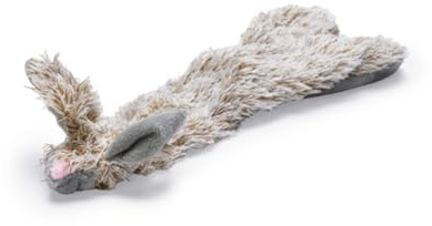 Beeztees 619636 Flatino Plueschhase, 30 cm, beige