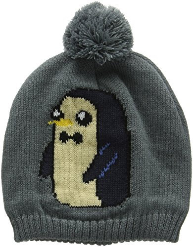 Meroncourt Unisex Adventure Time Gunter Beanie Mütze, Grau, Einheitsgröße, grau, One Size