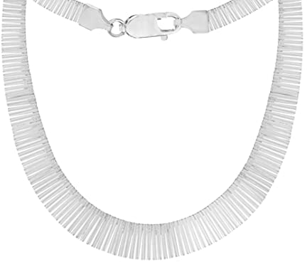 Tuscany Silver Damen Halskette Sterling Silber XL Cleopatra 43cm/17zoll