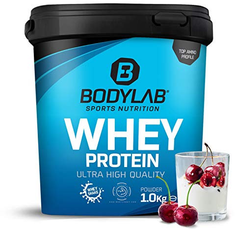 Bodylab24 Whey Protein Pulver, Kirsch-Joghurt, 1kg