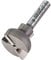 Trend Professional Glazing Bar Scribe Router Cutter Bit, 1/4 Inch Shank, 25mm Cut Diameter & 20mm Cut Length, 10mm Radius, Tungsten Carbide Tipped, 6/50X1/4TC