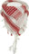 Web-tex - Shemagh/Baumwollschal - Militär-Stil - Rot/Weiß