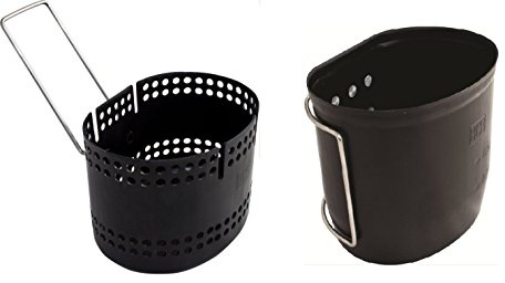Bcb Bushcraft Crusader Cooking Unit (Cup & Cooker) II - Black,