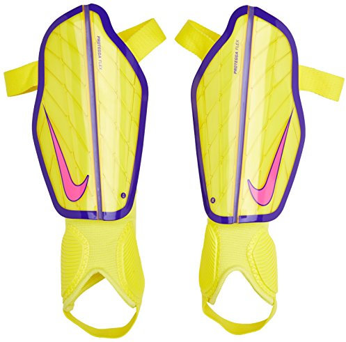 NIKE Nk Prtga Grd Schienbeinschoner, Unisex Adult L Gelb/Lila