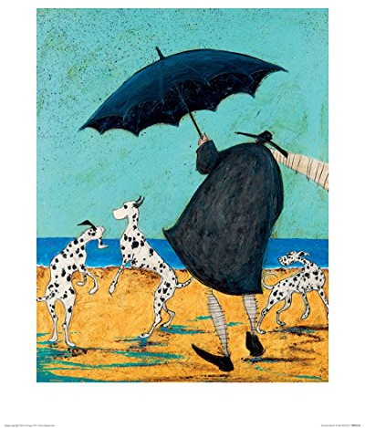 Sam Toft Kunstdrucke, Papier, Mehrfarbig, 40 x 50 cm