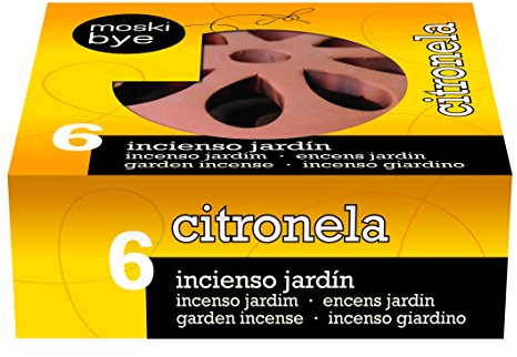 Flower 20568 - incienso citronela + plato decorativo,