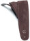 Gitarren und Bass strap in dunkelbraunem Wildleder Custom Style t8sutm