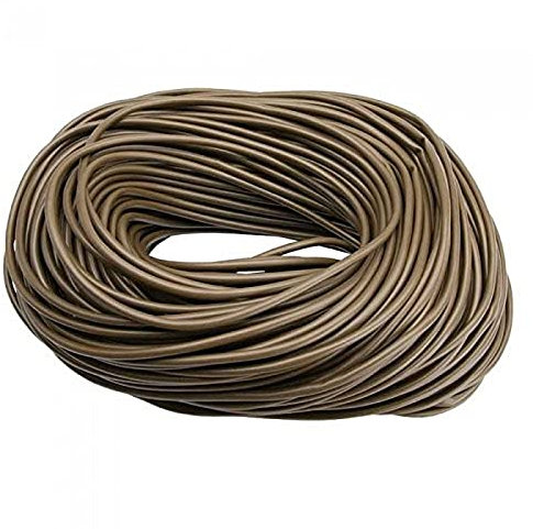 Ali's DIY Electrical PVC Brown Earth Sleeving - 2mm - 5 Metre Cut Length