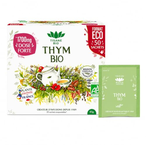 ROMON NATURE / PLANTASIA - THYM FORMAT ECO 50 SACHETS 85G
