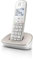 Philips XL4901S/23 Schnurloses Festnetztelefon, 4,9 cm (1,9 Zoll) Display, integrierter Lautsprecher, Freisprecheinrichtung, Anrufer-ID, Hintergrundbeleuchtung, Direktwahlfunktion, Weiß (kompatibel: