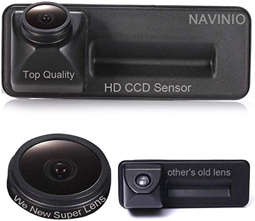Navinio Super Pro HD Auto Rückfahrkamera Einparkkamera Kamera Einparkhilfe Farbkamera Rückfahrsystem Einparkkamera für Superb Yeti Fabia Octavia Audi A1