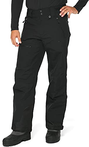 Arctix Herren Mountain Isolierte Skihose Schneehose, schwarz, Small (29-30W 30L)