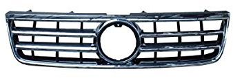DM Autoteile Kühlergrill Kühlergitter Ziergitter verchromt passt für Touareg 02-06
