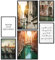 Papierschmiede® Mood Poster Set Venedig, Bilder Wohnzimmer Deko Schlafzimmer, 2x DIN A4 und 4x DIN A5, Wasser Stadt Italien - Wandposter ohne Rahmen