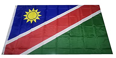 Stormflag Namibia Flagge (90cmx150cm) Polyester Pongee 90g mit genäht.