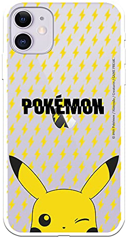 Offizielle Schutzhülle für iPhone 11, Pokémon-Pikachu-Hintergrund. Wählen Sie das Design, das Ihnen am besten gefällt für Ihr iPhone 11