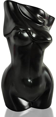 Elegante weibliche Körpervase, luxuriöse Heimdekoration, künstlerische Pflanzenvase, moderne Frauenkörperskulptur