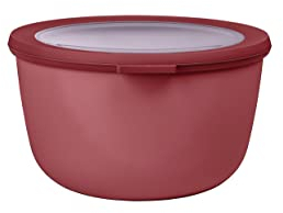Mepal - Bol Multifonction Cirqula Rond - Boîte Conservation Alimentaire avec Couvercle - Convient comme Boîte de Hermétique pour le Réfrigérateur, Micro-ondes & Congélateur - 2000 ml - Vivid mauve