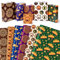 DPKOW Eid Mubarak Geschenkpapier Mond Moschee, 6 Stück DIY Muslimisches Geschenkpapier Ramadan Eid Packpapier für Kunsthandwerk, Recycelbares Geschenkpapier für Kinder Geburtstag Weihnachten, 70*50 cm