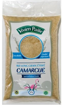 Riz étuvé IGP de Camargue VIVIEN PAILLE - 5 kg