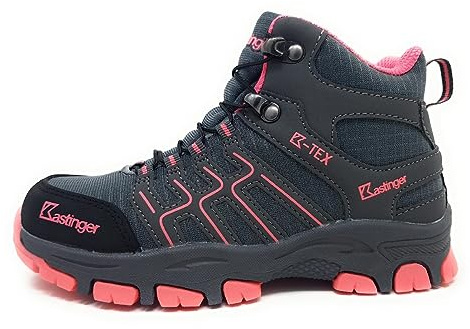 Kastinger Farrer II Sportschuhe Kinder Wanderstiefel Grau Freizeit, Schuhgröße:34 EU