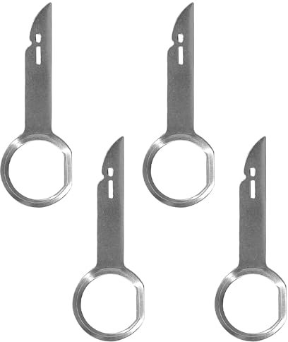 4 Pezzi Estrattore Autoradio - Kit Smontaggio Autoradio