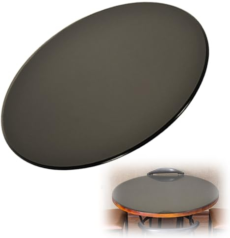 Glasplatte Rund, Glas Tisch Glasscheibe, Tisch Glasplatte, Rundes Glas GroßE Arbeit Stabile Tischplatte, Glasplatte Rund Durchm, Runde Tischplatte Aus GehäRtetem, Transparent Rund ( Color : 12mm thick