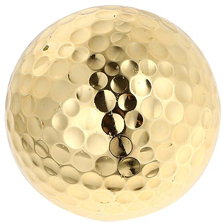 Milisten 1stk Golf Sportzubehör Bälle Für Männer Drinnen Trainingsbälle Bälle Im Freien Innenausstattung Putting-Game-trainingszubehör Neuheit Bälle Golden Retriever Geschenk Mann Sarin
