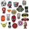 RHQFDM 20 Pieces Embroidered Patches Patches to Iron on Children Patches to Iron on Embroidered Patches Applications for Backpacks, Jeans, Jackets and Clothing DIY Craft