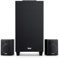 Teufel CONSONO 25 CONCEPT 2.1 Sistema audio completo con ricevitore AV integrato e Bluetooth, Dolby Audio, funzione scheda audio USB-C, HDMI ARC CEC per Giochi, Film e Musica - Nero