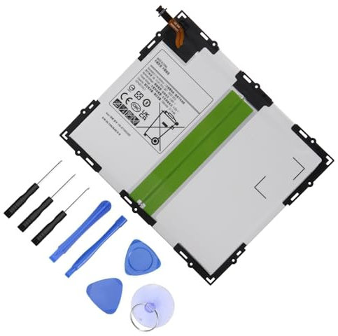 Glaxcidy EB-BT585ABE EB-BT585ABA Batterie de Tablette pour Samsung Galaxy 10.1 2016 Série SM-T580 SM-T585 SM-P580 SM-P580N SM-T585C SM-P585N SM-P585Y SM-T587 SM-T587P Series [3.8V/27.74Wh]