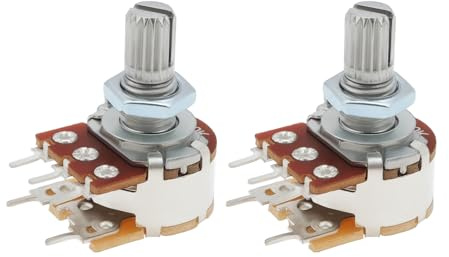 EMSea 2 Stück B20K Ohm Steuerplatine Geschwindigkeitsknopf Ersatzteil 5 Anschlüsse Potentiometer Kompatibel mit Medicool Pro Power 20k
