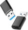 OFFCUP Adaptateur USB vers USB C 2 Pack, 10Gbps Adaptateur Type C Femelle vers USB 3.0 Mâle Data Sync Adaptateur USB C Compatible avec MacBook, iPhone 14/15 Pro Max/16 Plus, Samsung Galaxy S23