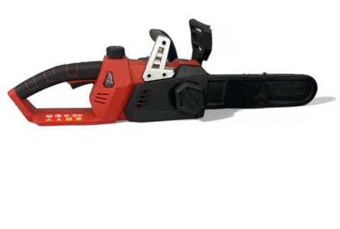 Briconess.com Tronçonneuse à batterie 36 V avec barre 30 cm avec protection poignée bloc chaîne